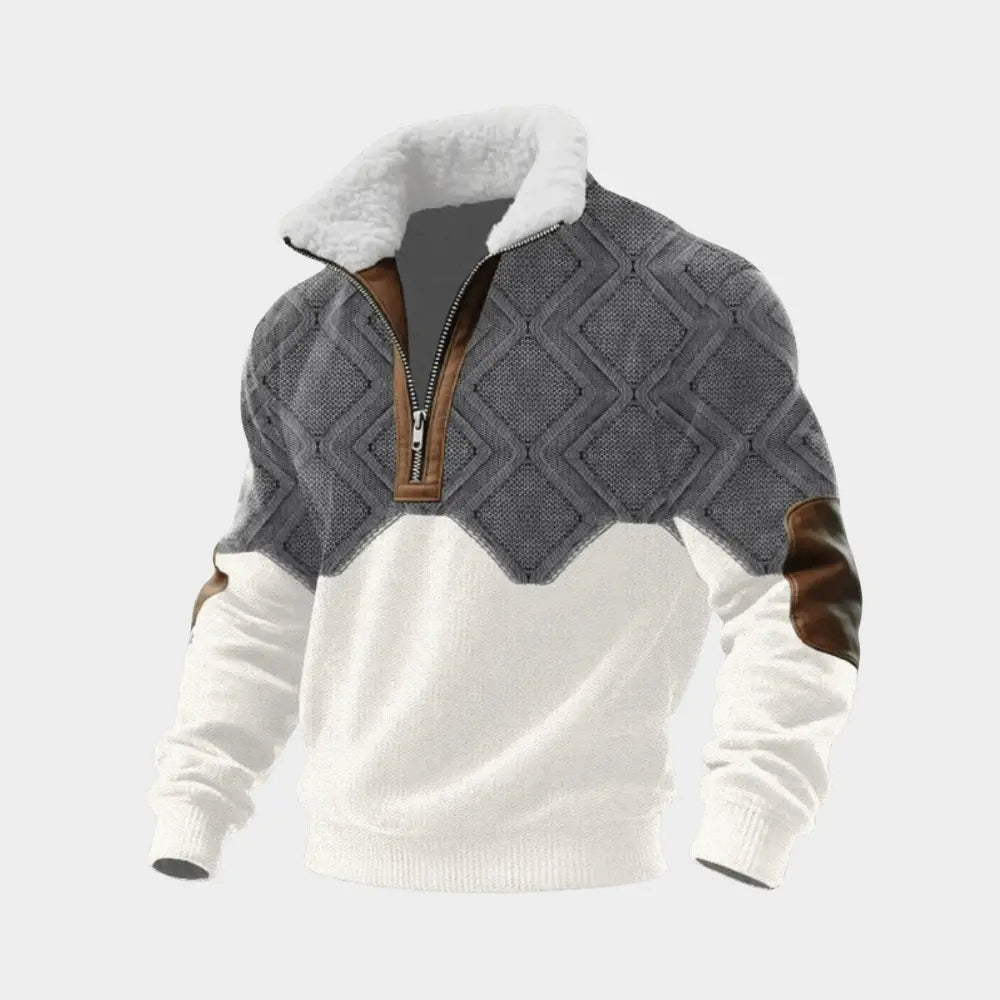 Gris/Blanc / S